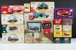 17 Boxed Corgi Classics diecast models to include 2 x Classic Commercials (97952 & 97951), 3 x