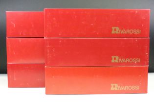 Six boxed Rivarossi items of rolling stock to include 2693, 2695, 2793, 2692, 2793-0 and 2694