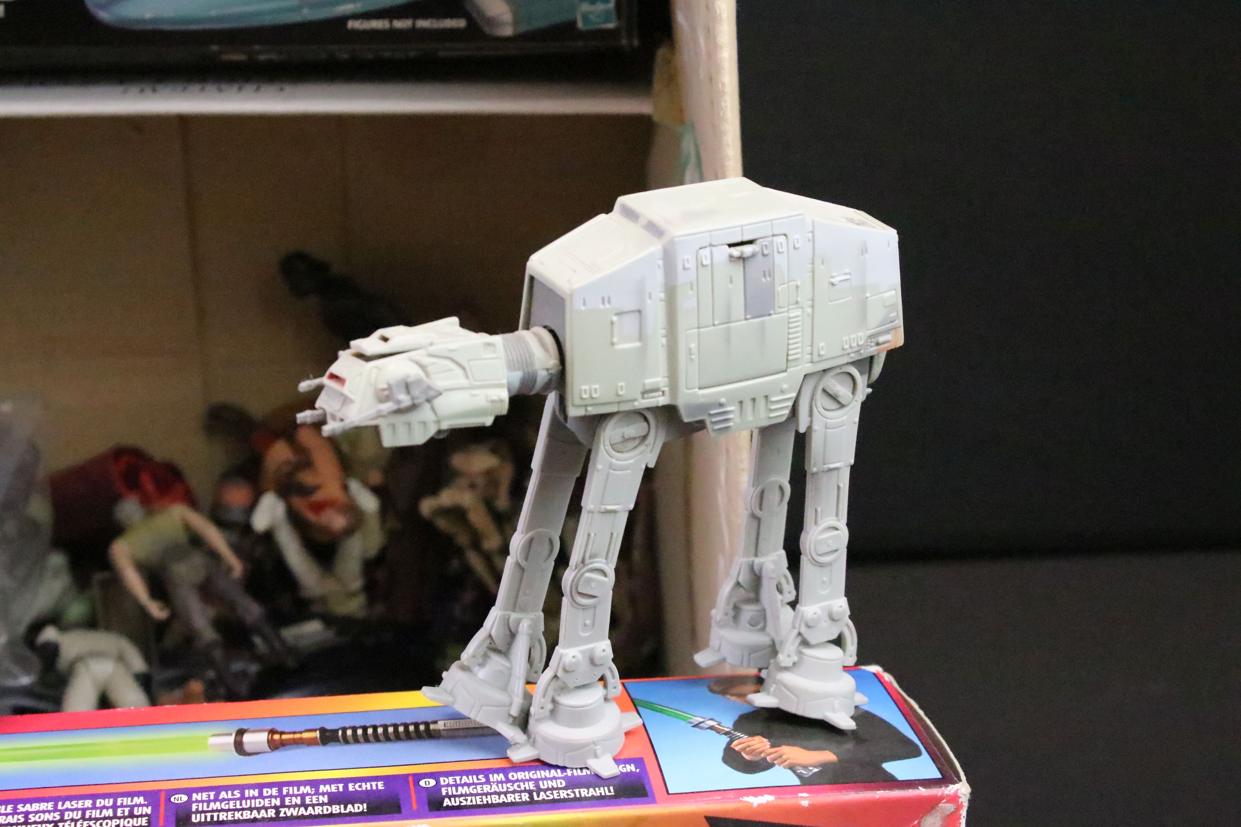 Star Wars - Nine boxed Hasbro Star Wars vehicles to include 3 x Kenner / The Kenner Collection ( - Image 4 of 9