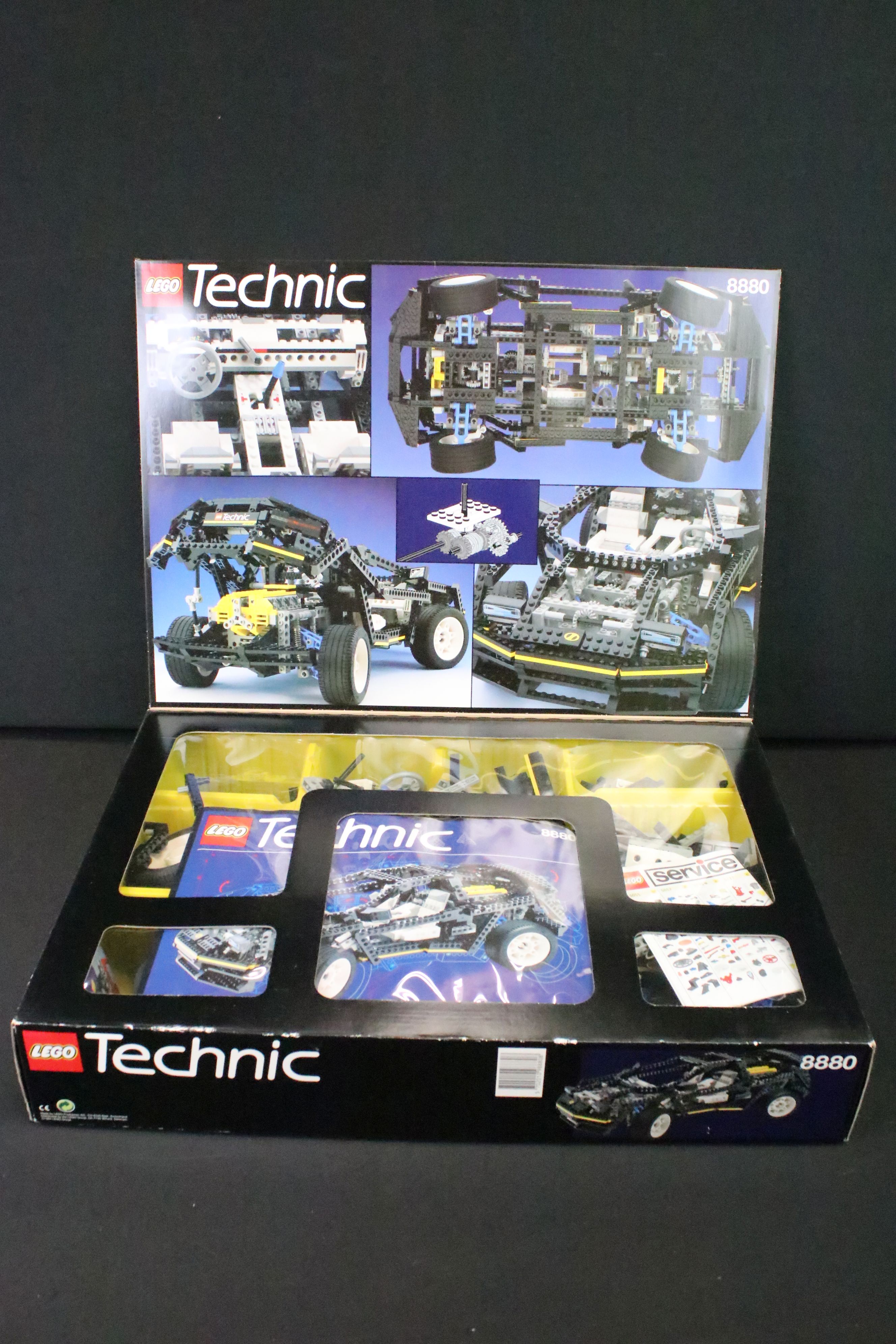 Lego - Boxed Lego Technic (1994) 8880 Super Car, with instruction. (Contents unchecked for - Image 2 of 4