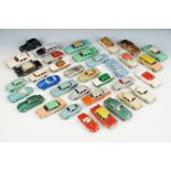 35 Mid 20th C play worn diecast models to include Dinky, Triang & Corgi examples, featuring Triang