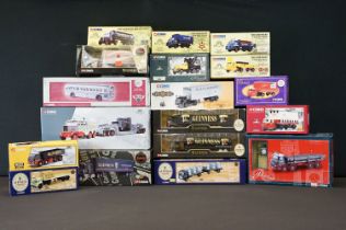 18 boxed Corgi Classics diecast models to include 7 x Guinness Limited Edition Collectables (