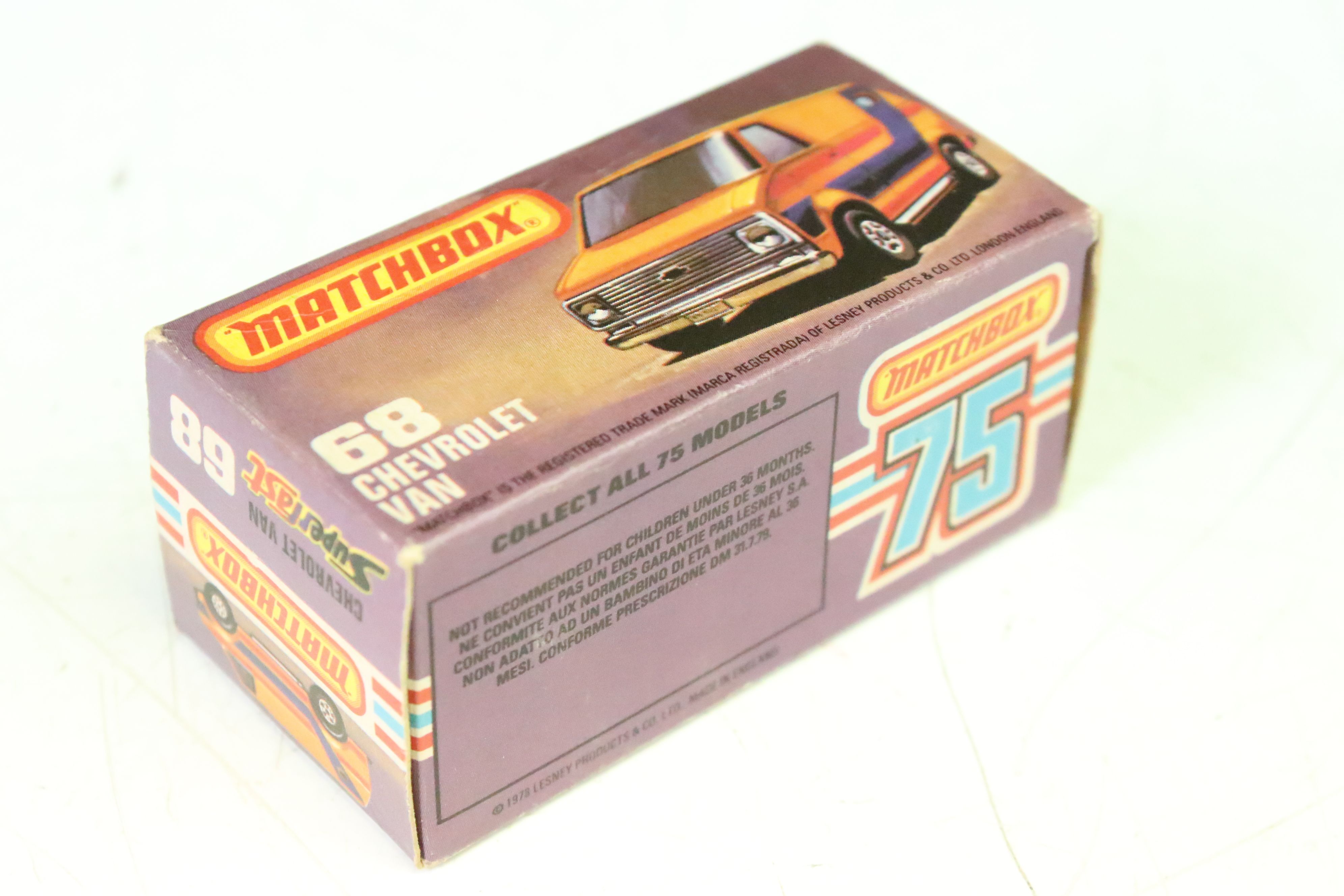 Ten boxed Matchbox 75 Series diecast models to include 68 Chevrolet Van, 63 Freeway Gas Tanker, 58 - Image 24 of 40