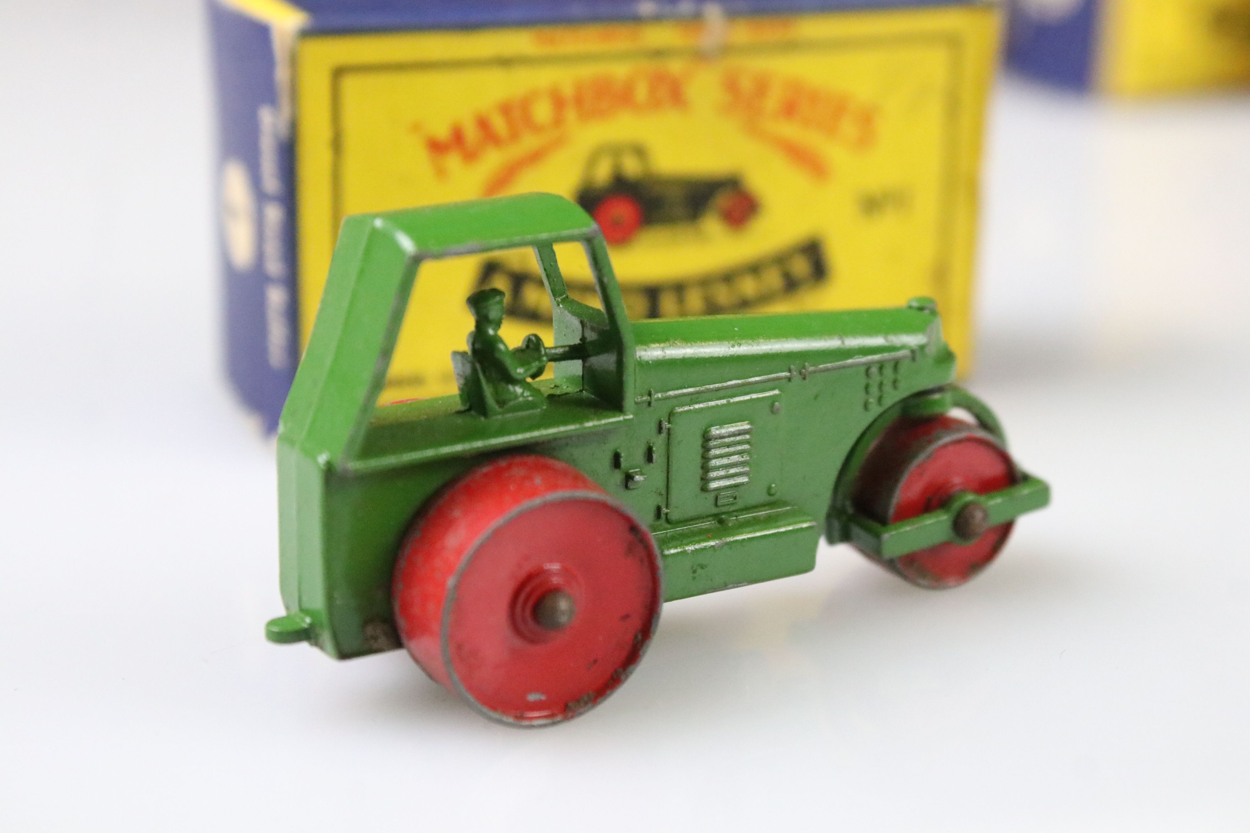 10 Boxed Matchbox Lesney 75 Series diecast models to include 1 Diesel Road Roller, 49 Army Half - Image 13 of 26