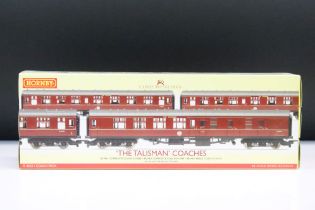 Boxed Hornby OO gauge R4252 The Talisman Coaches Coach Pack, complete