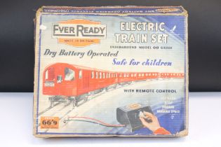 Boxed Ever Ready OO gauge Electric Train Set dry battery operated Underground model train set,
