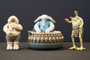 Star Wars - Original Star Wars Sy Snootles and the Rebo Band figure set uncomplete without 2 x