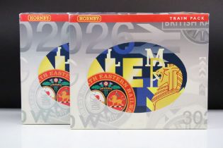 Two boxed Hornby OO gauge Train Packs to include R2024 Western Region Express Passenger Train and