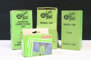 Subbuteo - Four boxed trophies to include 2 x C119 World Cup Jules Rimet (one box poor) and 2 x
