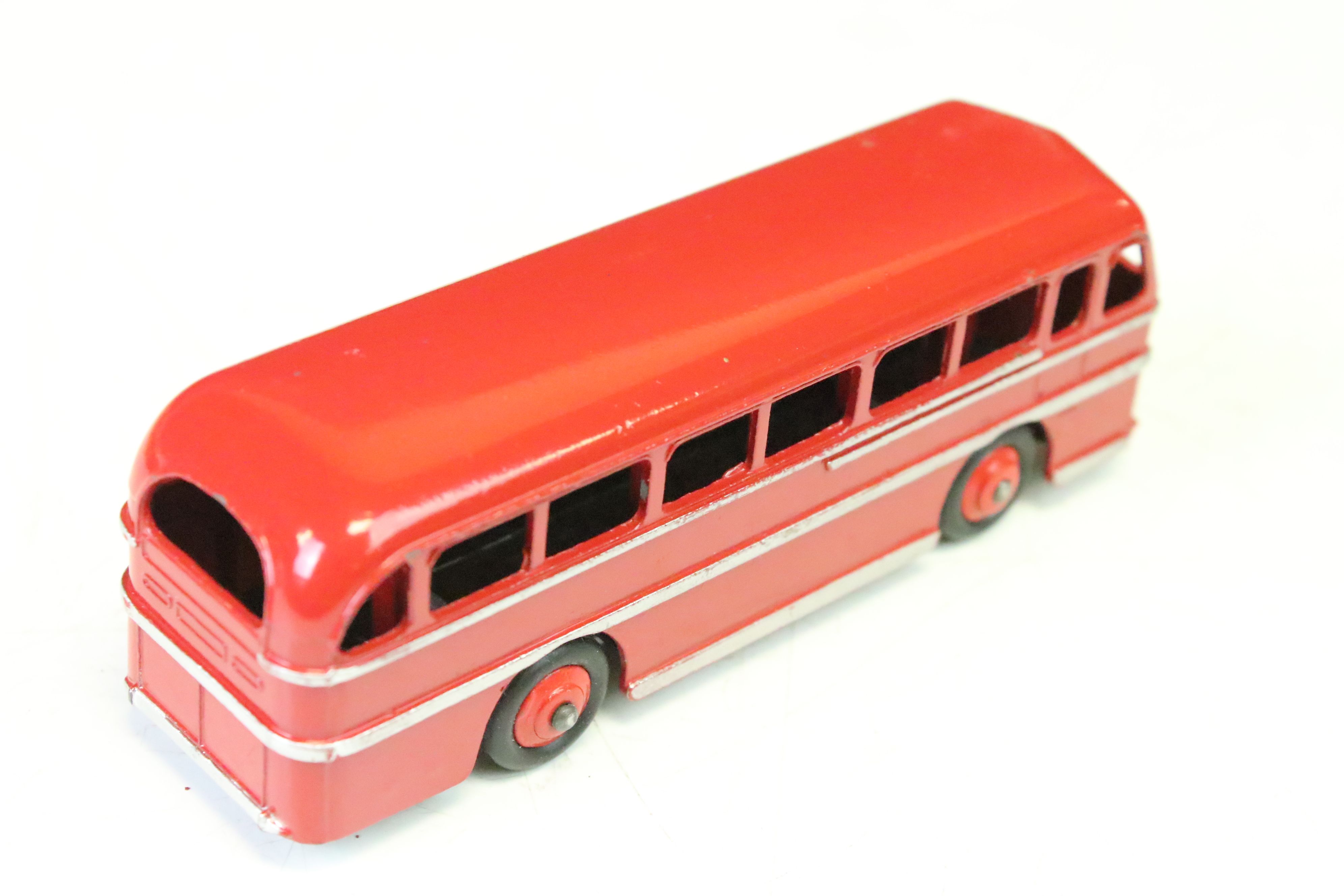 Four boxed Dinky diecast models to include 255 Massey Tunnel Police Van, 282 Duple Roadmaster Coach, - Image 3 of 17