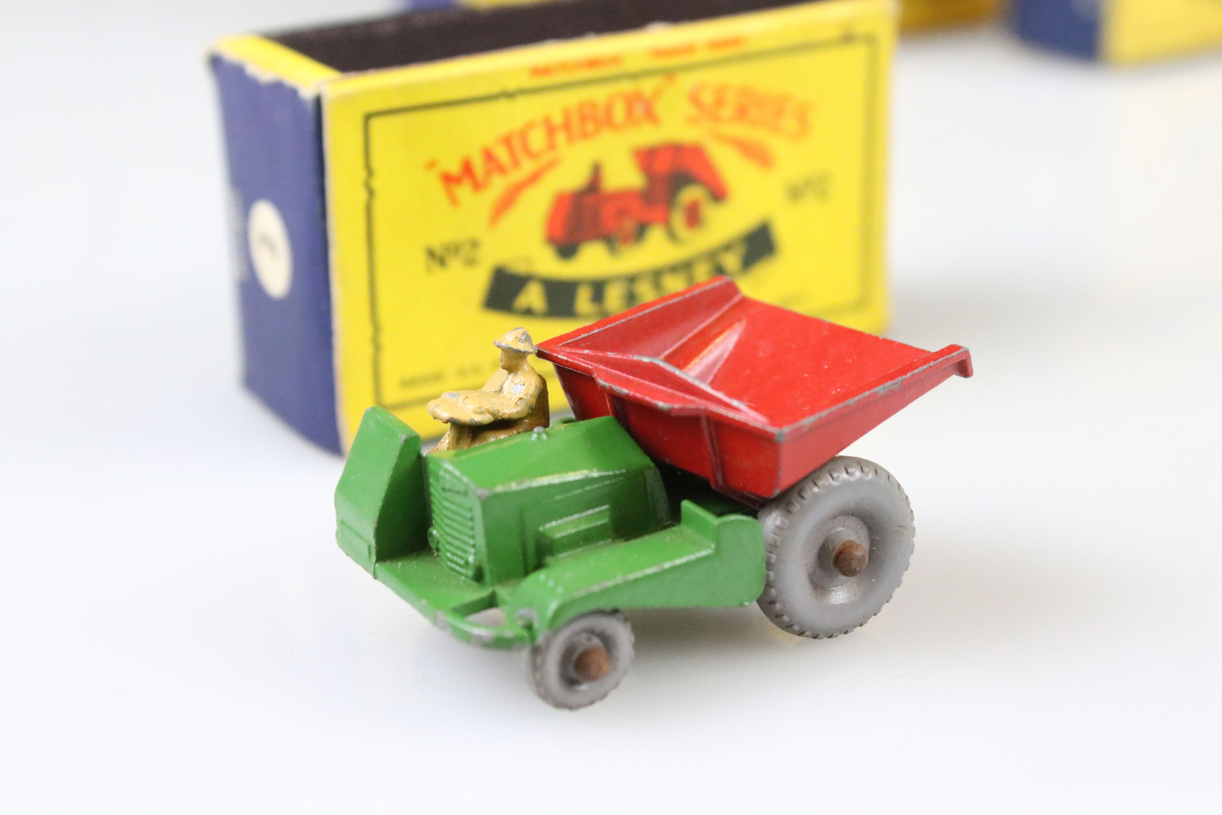 10 Boxed Matchbox Lesney 75 Series diecast models to include 1 Diesel Road Roller, 49 Army Half - Image 17 of 26