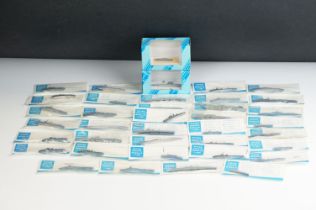 38 Bagged/boxed 1/1250 diecast model ships to include 36 x Bagged Wiking and 2 x boxed Conrad