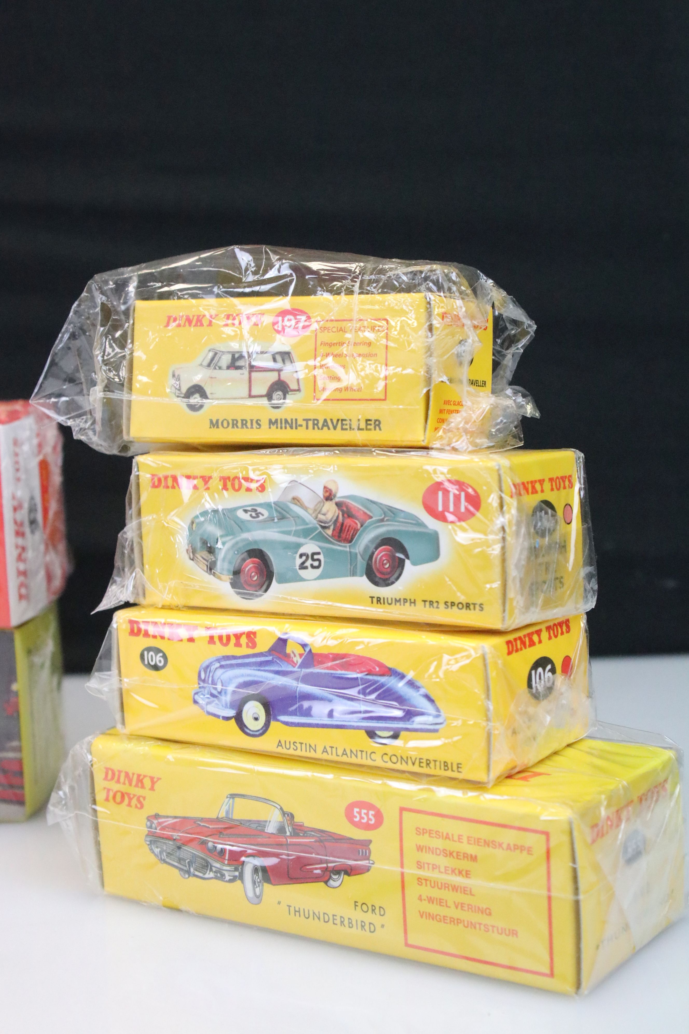 13 boxed Dinky Toys Atlas Editions diecast models to include 514 Guy Van, 512 Guy Flat Truck, 901 - Image 4 of 4