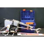 Radio Control - A Hirobo Shuttle Z large scale R/C helicopter, with instructions, PCM X-3810 Radio