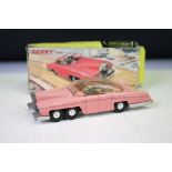 Boxed Dinky 100 Thunderbirds Lady Penelope Fab 1 diecast model, with both figure loose from seat