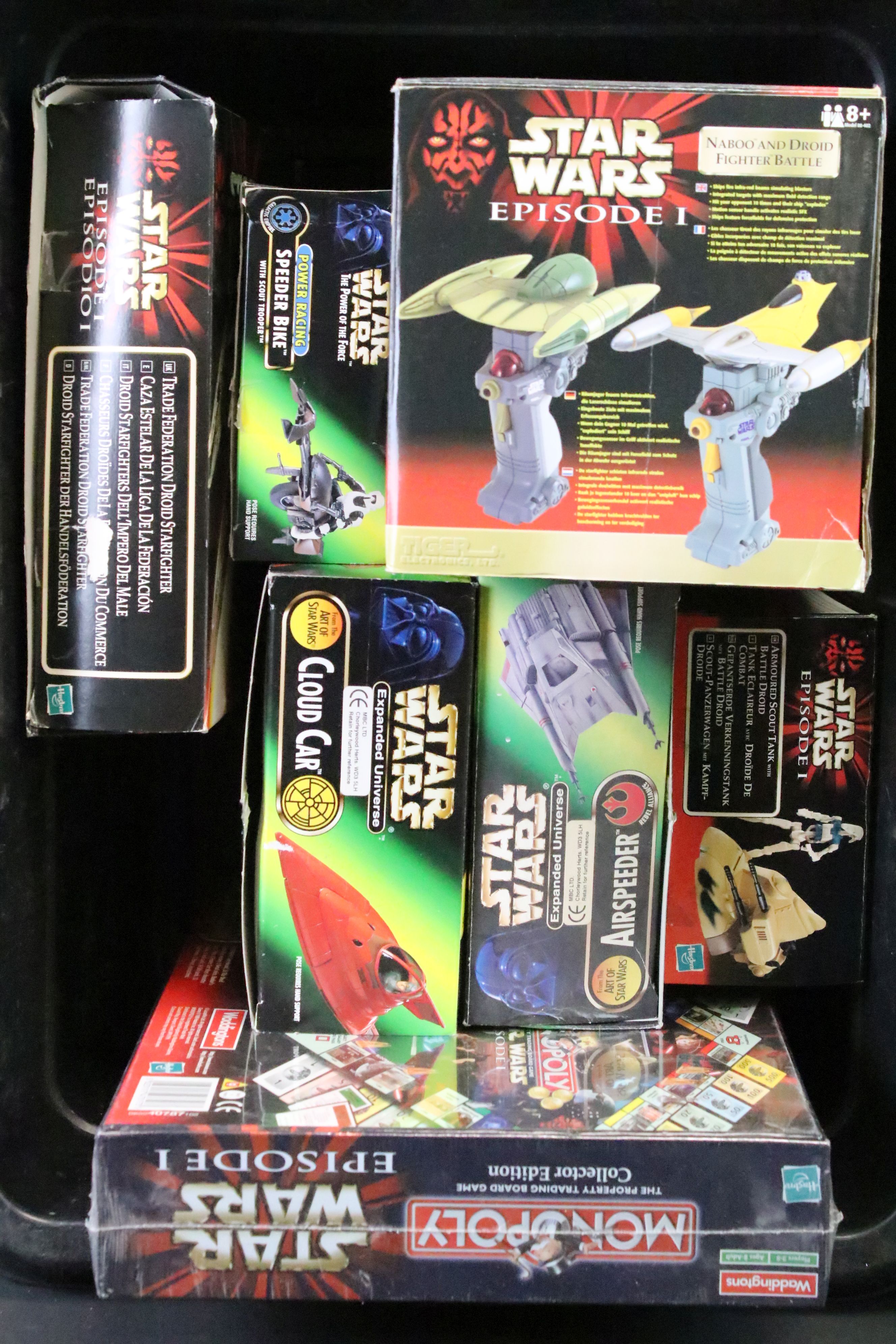 Star Wars - Nine boxed Hasbro Star Wars vehicles to include 3 x Kenner / The Kenner Collection ( - Image 9 of 9