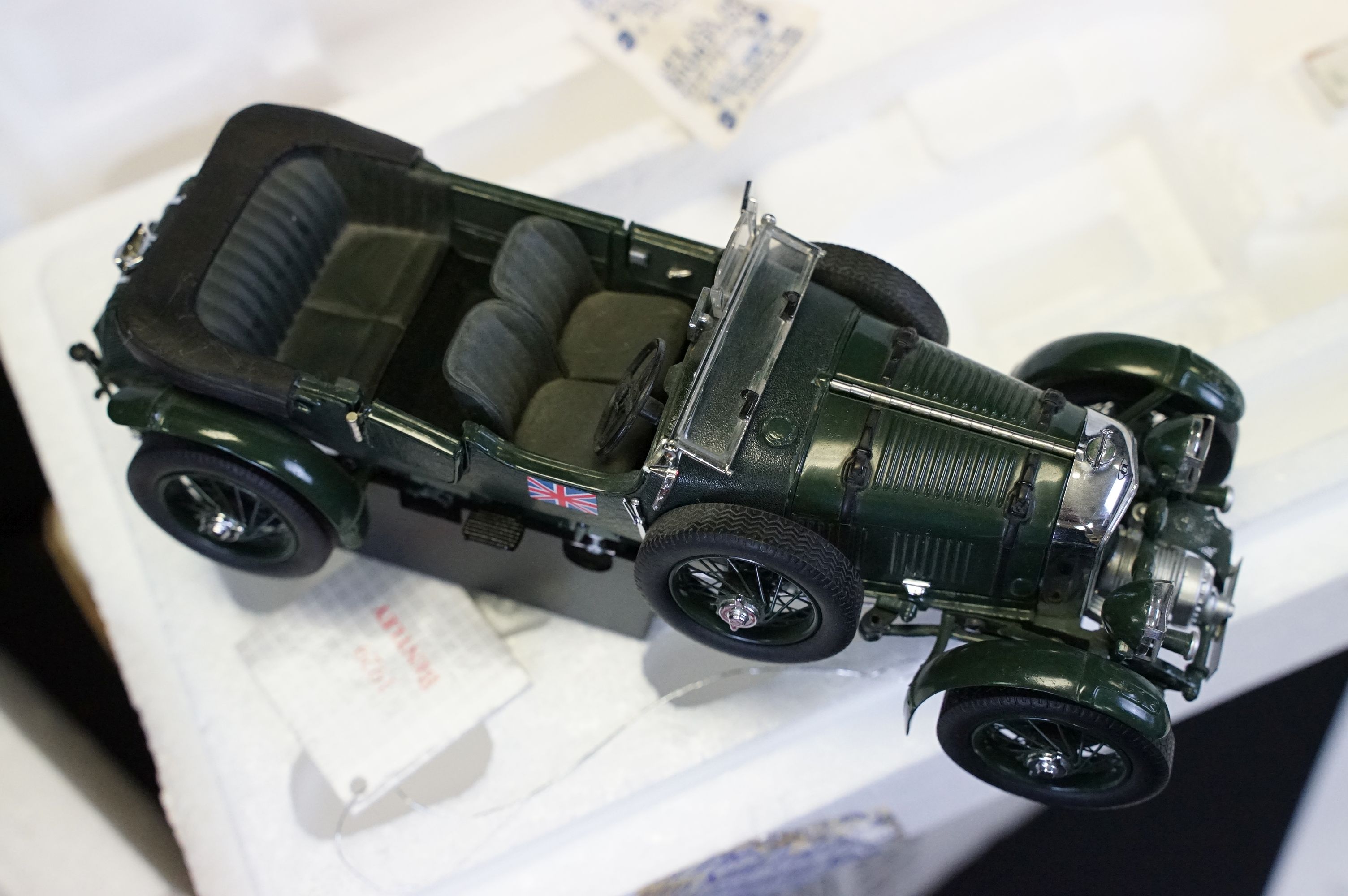 Four boxed Franklin Mint 1/24 diecast models to include 1948 MGTC, The 1903 Ford Model A, 1911 - Image 12 of 16