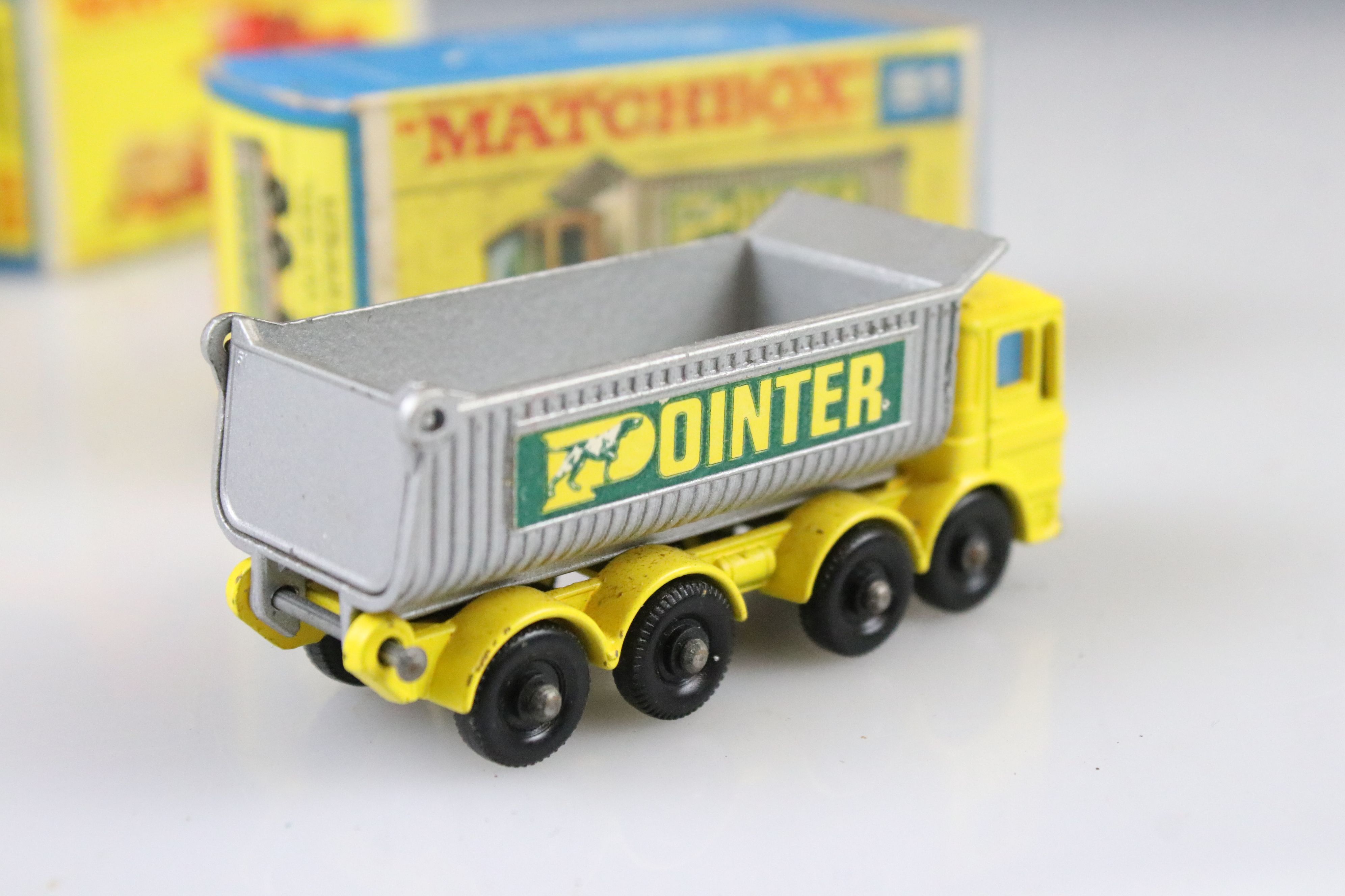 Nine boxed Matchbox Lesney 75 Series diecast models to include 1 Mercedes Truck, 42 Iron Fairy - Image 9 of 26