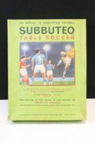 Subbuteo - Boxed Continental Club Edition set plus a group of Subbuteo ephemera and a boxed Corner