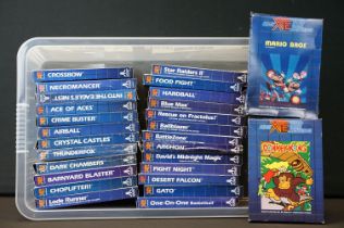Retro Gaming - 27 Boxed Atari XE cartridge games to include Necromancer, Mario Bros., Into The