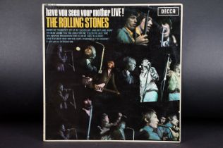 Vinyl - The Rolling Stones Have You Seen Your Mother Live!. Original UK 1st pressing export copy,