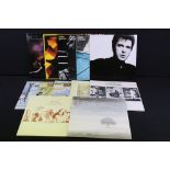 Vinyl - 14 Genesis / Peter Gabriel LPs to include Trespass, Nursery Cryme (US pressing), Foxtrot,