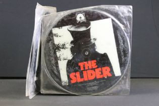 Vinyl - 4 Marc Bolan & T. Rex picture disc albums to include TANX (RAPD 504), The Slider (RAPD 503),