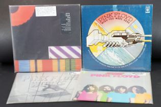 Vinyl - 4 rare Pink Floyd LPs to include The Final Cut (US banded for radio - demo) Ex, Works (US)