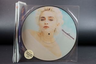 Vinyl - 8 Madonna 12" picture discs including rarities. At least Vg overall