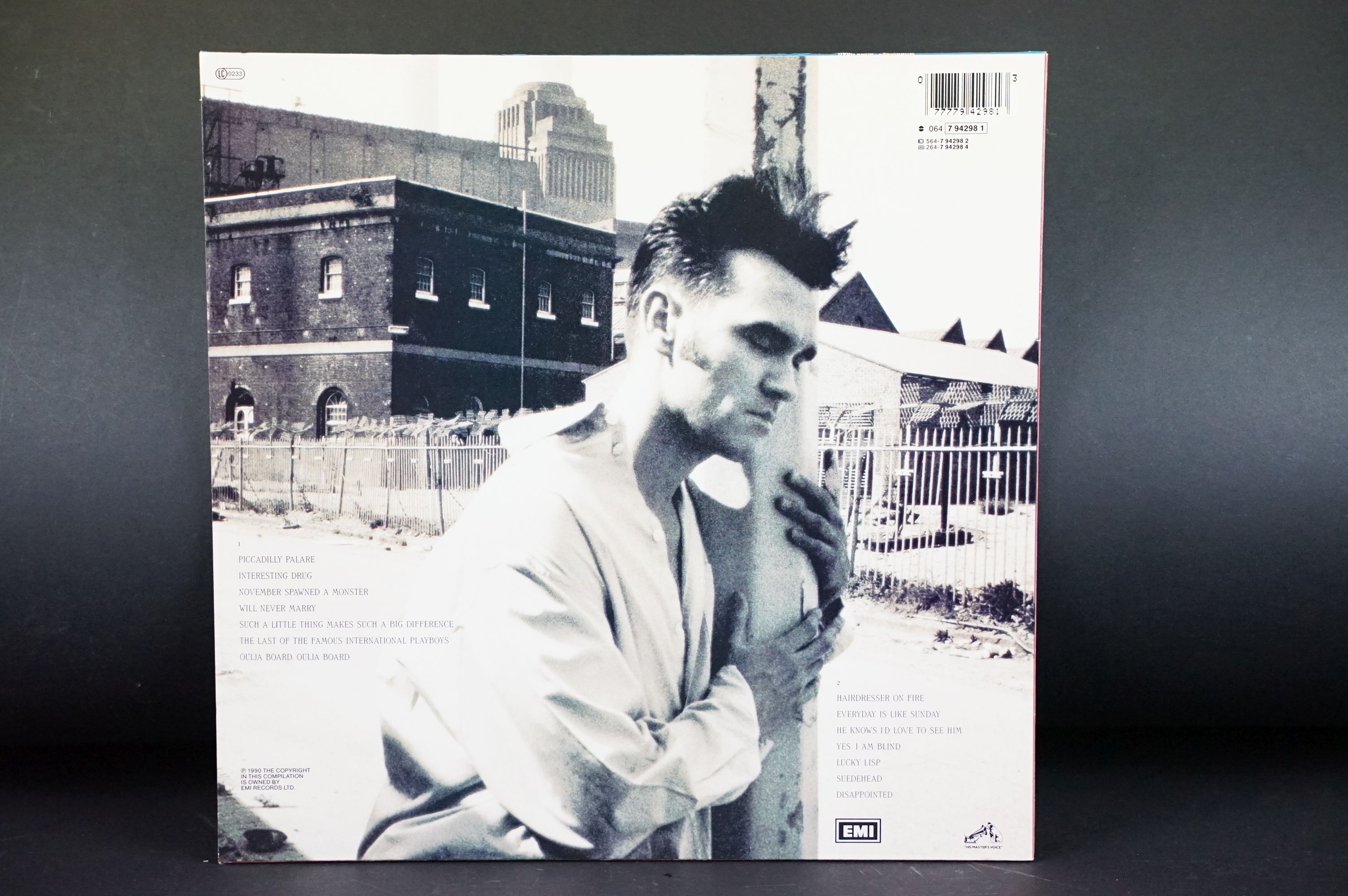 Vinyl - 3 The Smiths / Morrissey LPs to include Rank (Rough 126), Louder Than Bombs (Rough 255), - Image 17 of 17