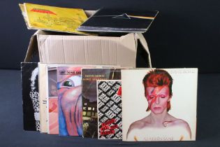 Vinyl - Over 90 Rock and Pop albums to include: David Bowie x 2, Lou Reed, King Crimson, Dr.