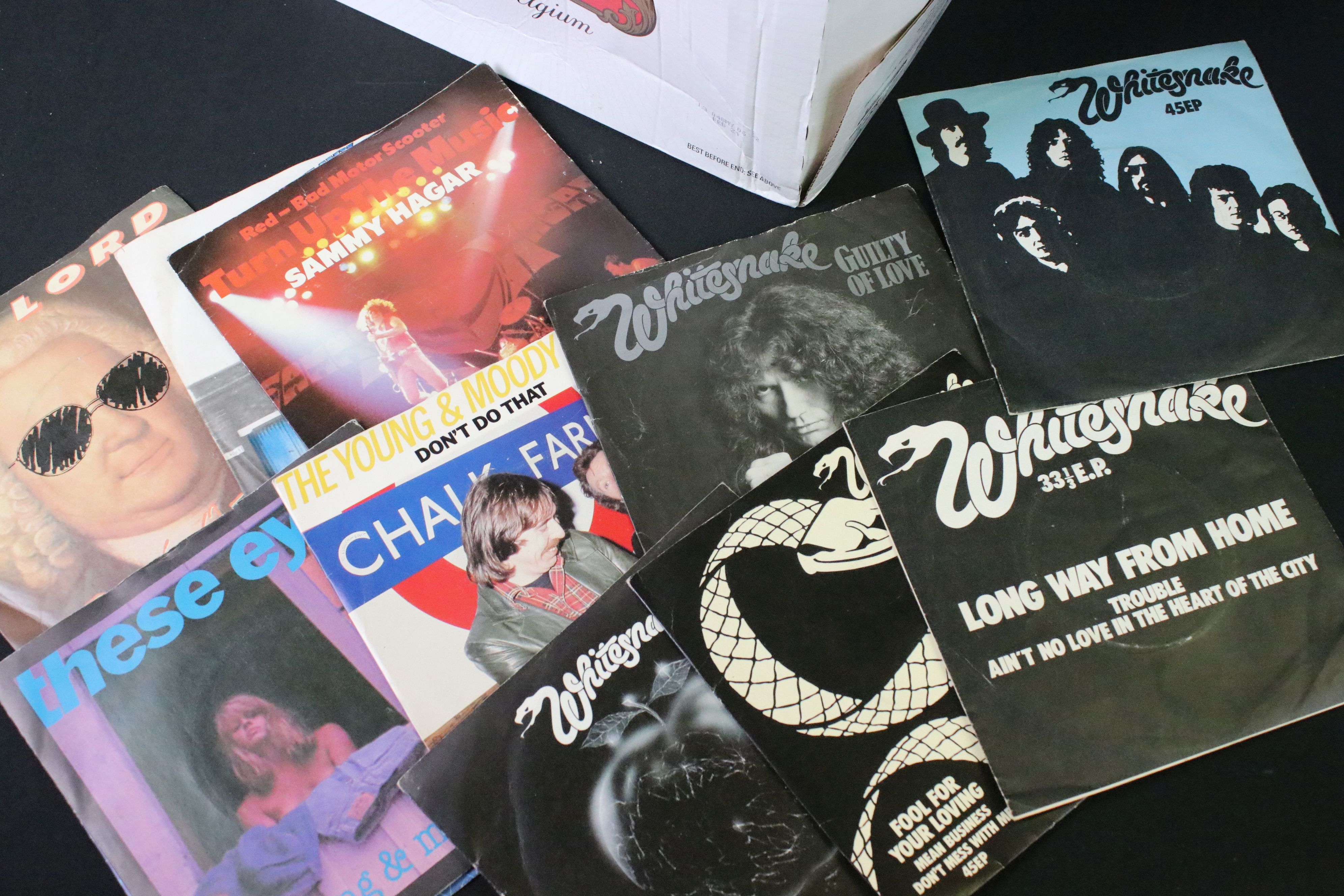 Vinyl - Over 100 1970s and 1980s 7” singles including Heavy Metal, New Wave and Soul and some - Image 6 of 7