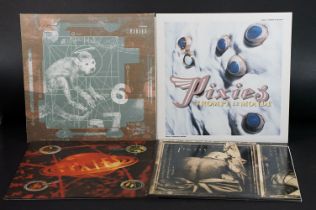 Vinyl - The Pixies 4 albums to include: Trompe Le Monde (UK 2008, 4AD CAD 1014), Doolittle (UK