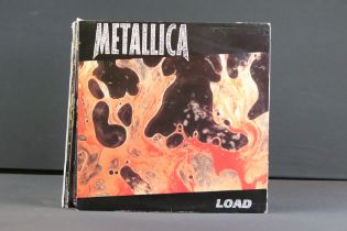 Vinyl - 4 Metallica and related albums to include: Load (EU 1996 Double Album, Vertigo Records,
