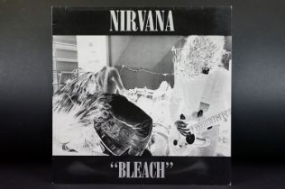 Vinyl - Nirvana - Bleach. Original UK 1989 pressing, Tupelo Recording Company , TUPLP 6. VG++