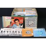 Vinyl - Over 150 1950s and 1960s 7” EPs and singles including a large collection of The Beatles &