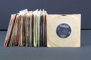 Vinyl - Approximately 80 UK pressing Rock ’N’ Roll / Rockabilly 7” singles EPs and promo to