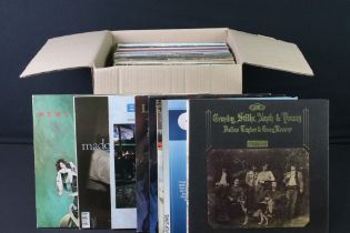 Vinyl - Approx 70 rock & pop LPs including Crosby Stills Nash & Young (plum Atlantic), Cream,