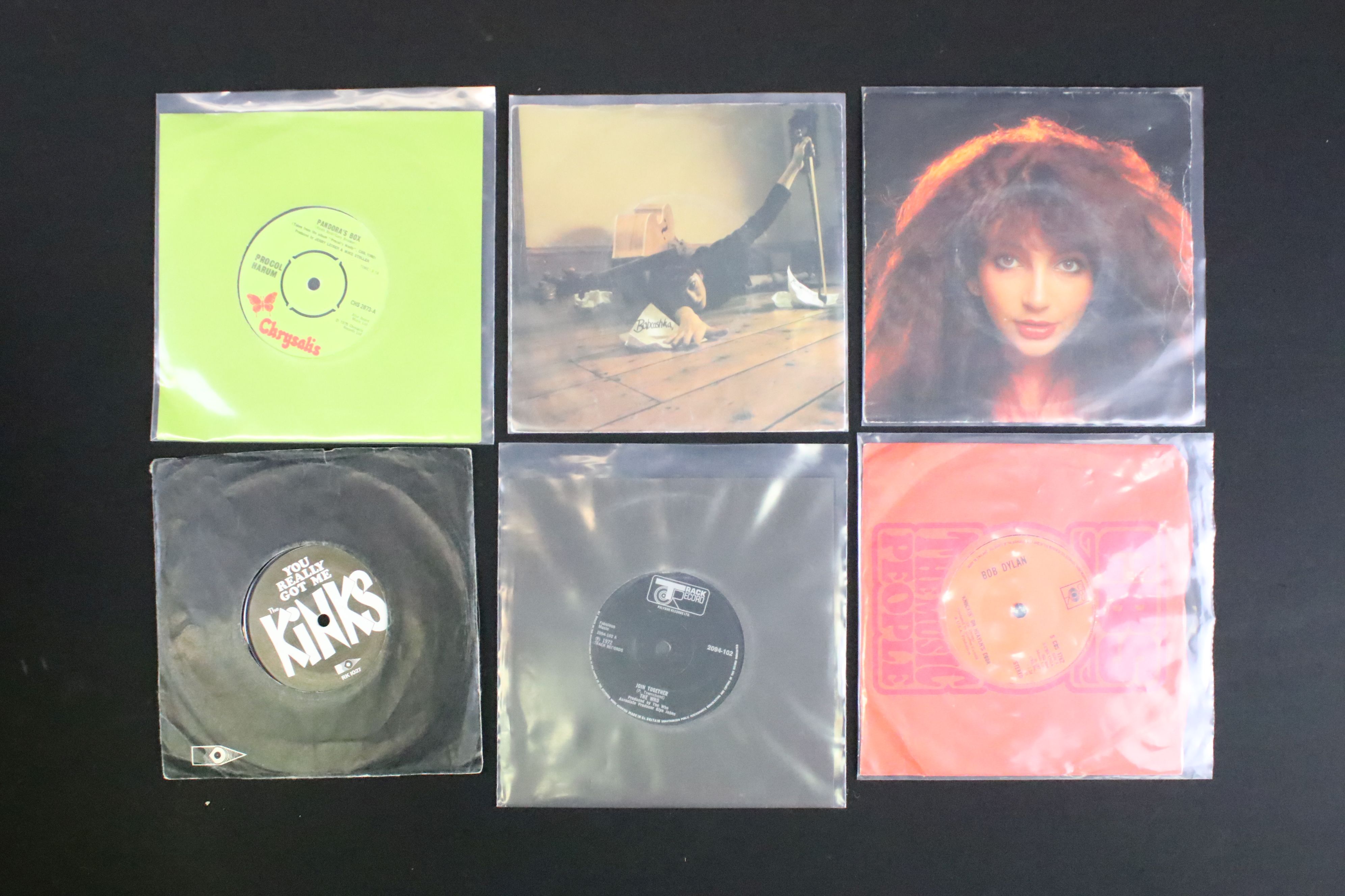 Vinyl - Over 250, 1970s and 1980s Rock and Pop 7” singles including foreign pressing, to include: - Image 3 of 4