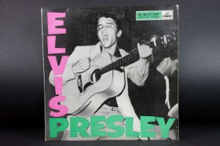 Vinyl - Elvis Presley Rock 'N’ Roll. Original UK 1957 pressing, gold lettering, Side B: Track 6 is