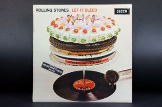 Vinyl - Rolling Stones - Let It Bleed. Original UK 1st mono pressing, unboxed Decca Logo, with