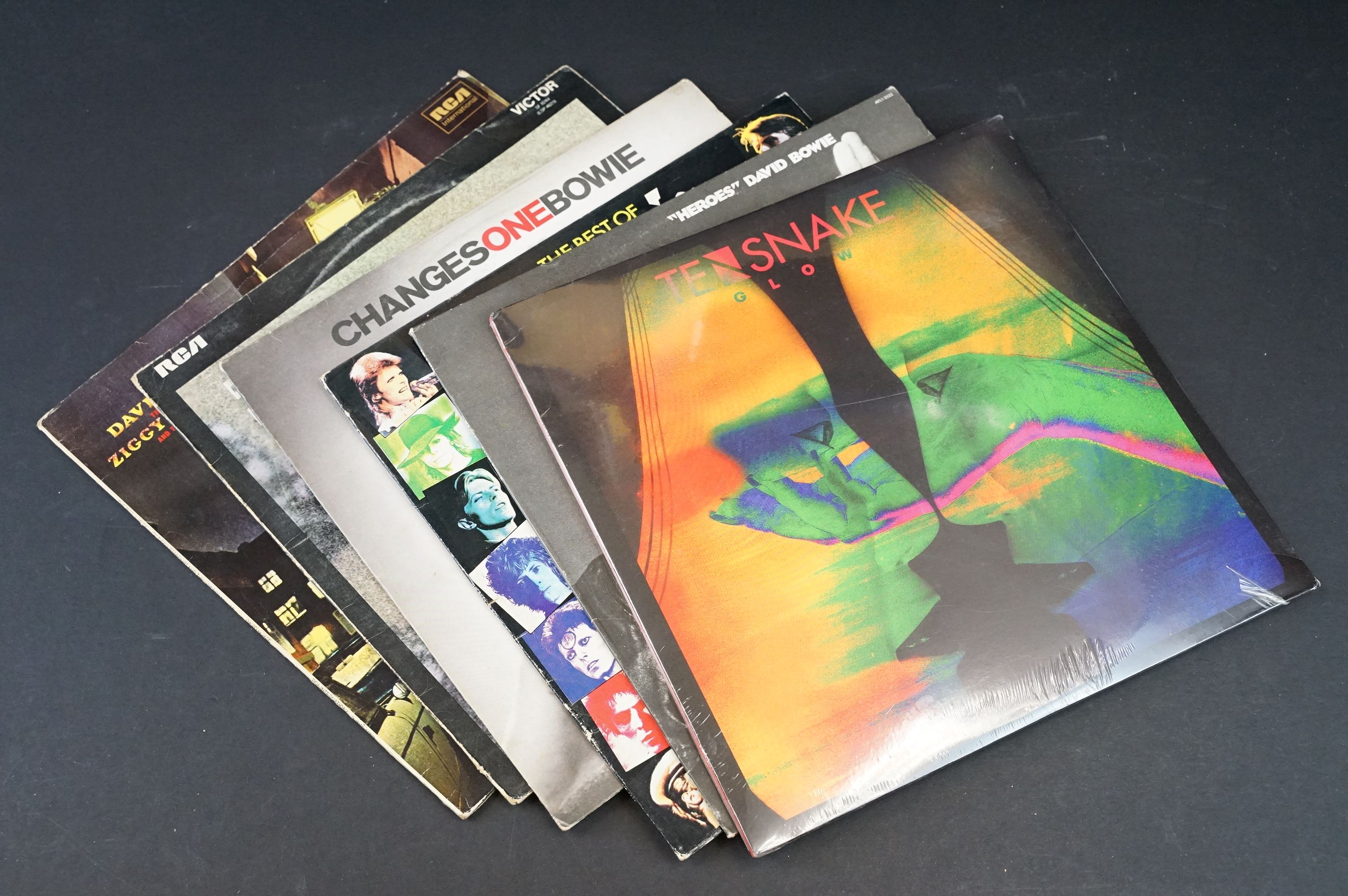 Vinyl - Over 150 Rock, Pop LPs to include Marillion x 2, David Bowie x 6 Echo & The Bunnyment, Van - Image 2 of 5