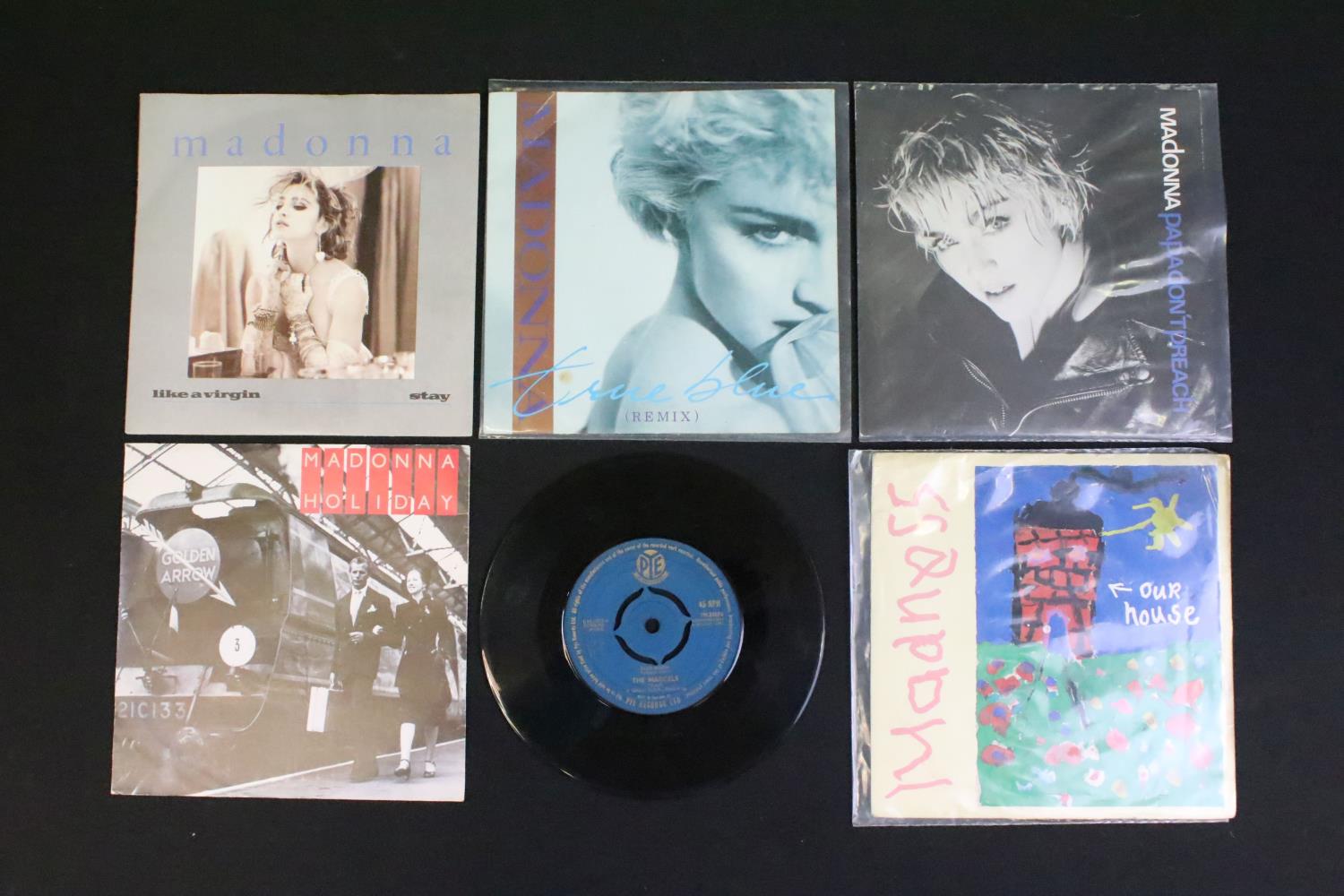 Vinyl - Approx 200 7" singles to include Madonna, The Mods (RCA), Jerry Lee Lewis, Bob Marley & - Image 2 of 7