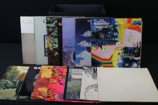 Vinyl - 30 Rock & Pop LPs to include The Beatles x 2 including White Album (unnumbered side