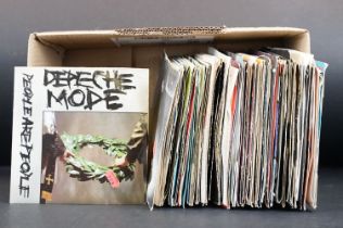 Vinyl - Over 50 Synth Pop / Electronic 7" singles to include Japan, Depeche Mode, Pet Shop Boys, New