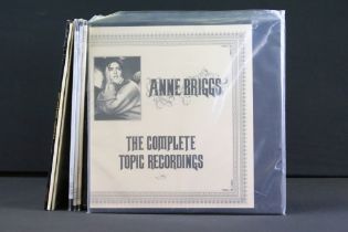 Vinyl - Folk - 7 albums to include: Anne Briggs – The Complete Topic Recordings (UK 2006 limited