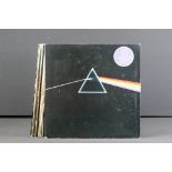 Vinyl - 10 Pink Floyd / David Gilmour LPs to include Dark Side Of The Moon, More Soundtrack x 2,