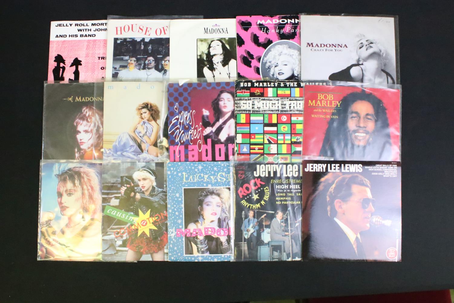 Vinyl - Approx 200 7" singles to include Madonna, The Mods (RCA), Jerry Lee Lewis, Bob Marley & - Image 5 of 7