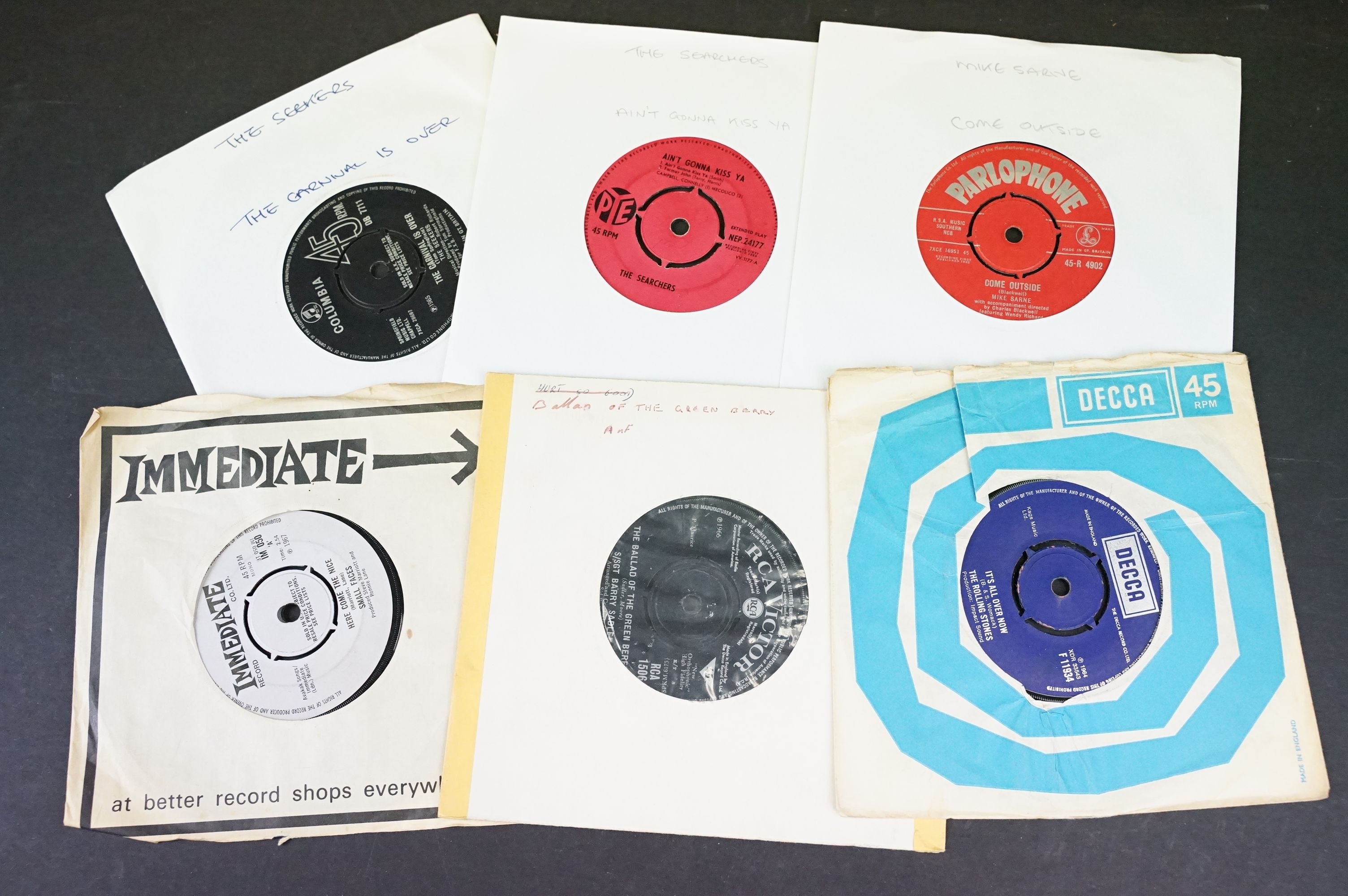 Vinyl - Approx 300 1960s / 50s 7" singles and EPs to include The Beatles (large selection - Image 2 of 4