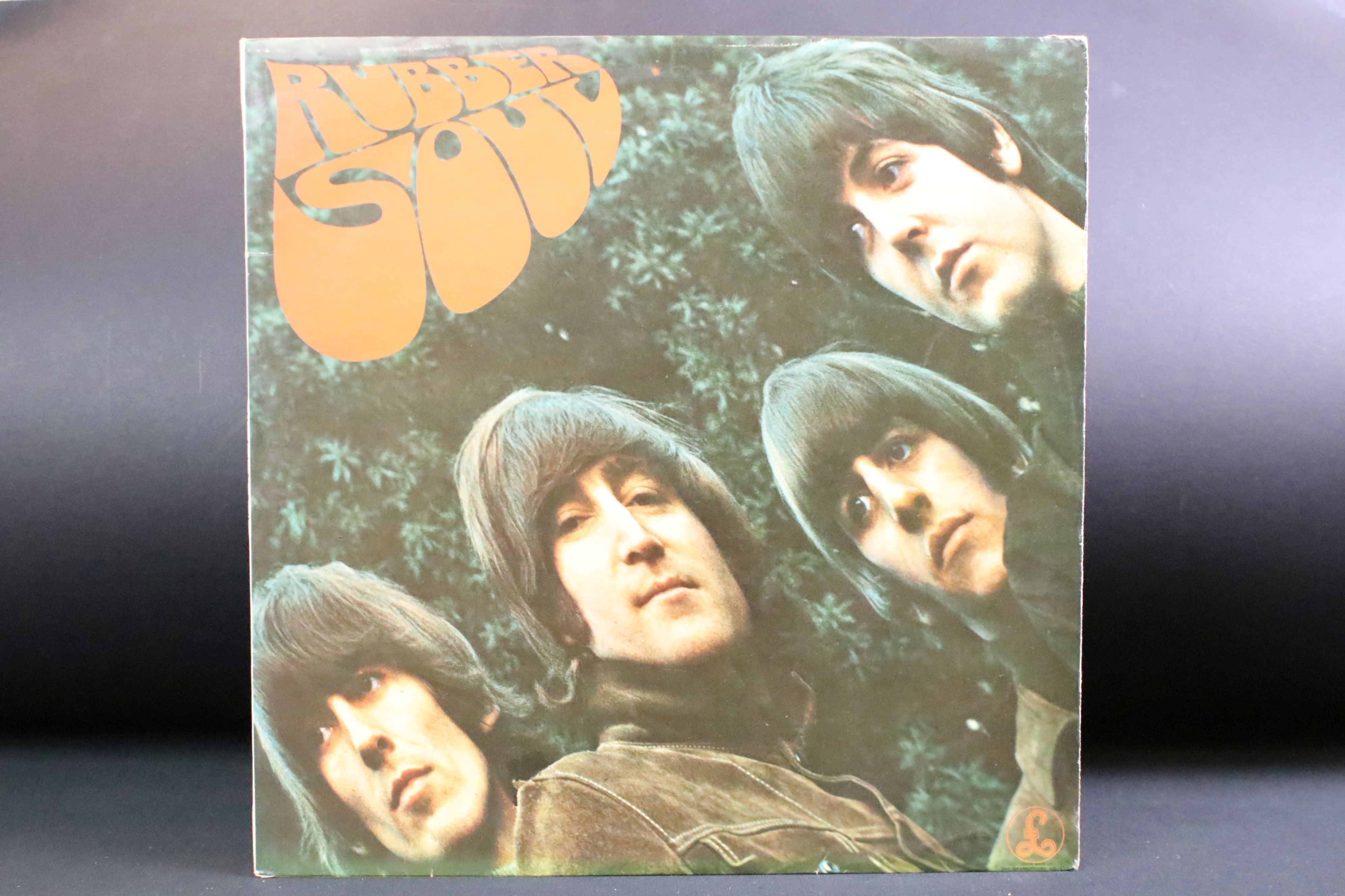 Vinyl - 7 The Beatles LPs to include Sgt Pepper, Revolver, Hard Days Night, Rubber Soul, Help!, With - Image 5 of 8